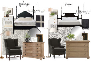 Splurge Vs Save Mood Boards Bedroom Option Dear Lillie Studio