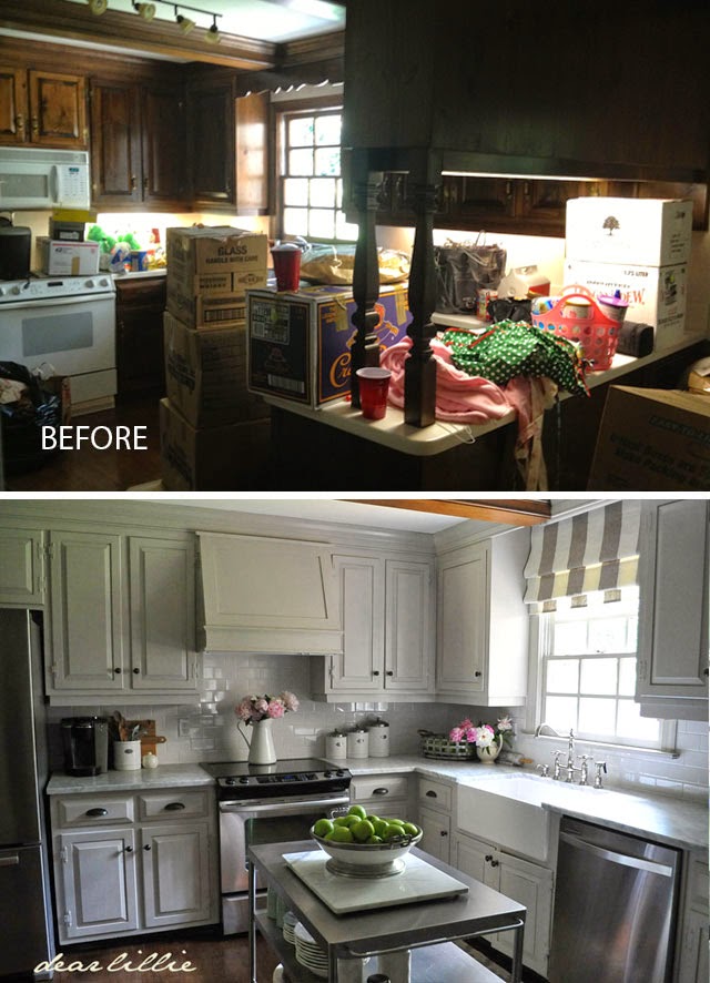 Our Kitchen Makeover (Before and Afters and a Full Source List) - Dear ...