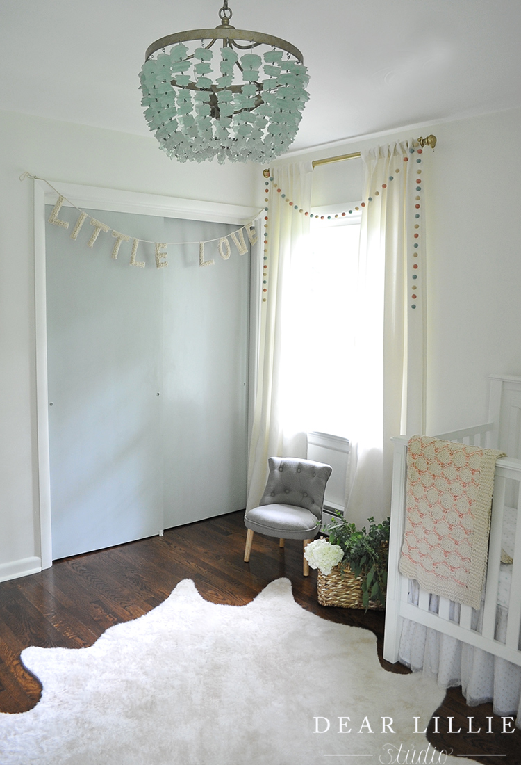 A Sweet And Whimsical Nursery For Lila Grey Dear Lillie Studio