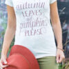 Autumn Leaves Women's Shirt In Oatmeal