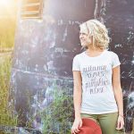 Autumn Leaves Women's Shirt In Oatmeal - Image 2
