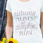 Autumn Leaves Women's Shirt In Oatmeal - Image 3