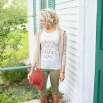 Autumn Leaves Women's Shirt In Oatmeal - Image 4