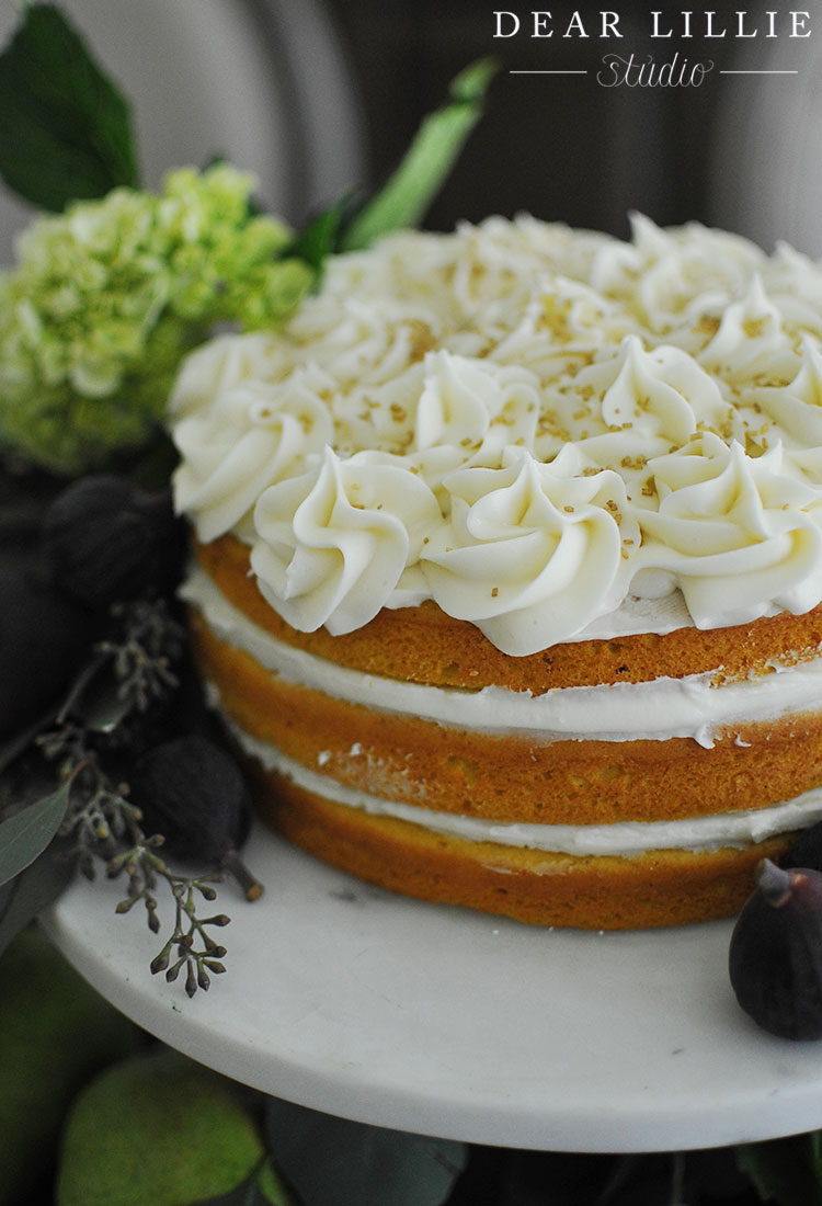 Pumpkin Cake with Cream Cheese Frosting