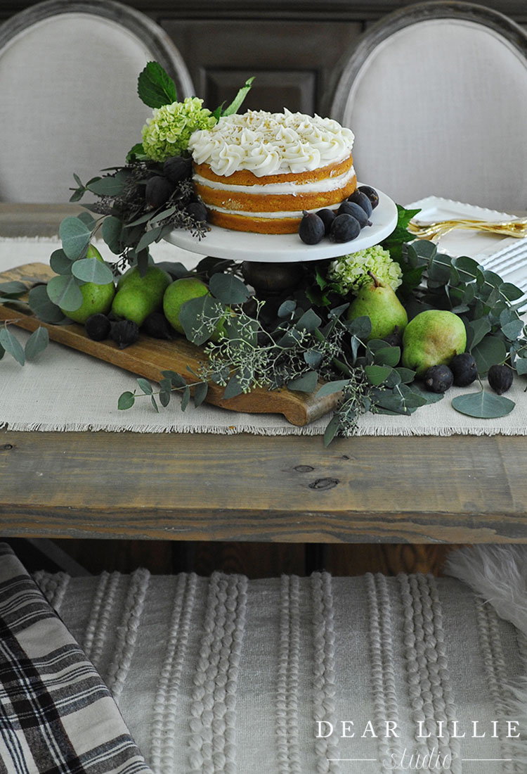 Pumpkin Cake with Cream Cheese Frosting