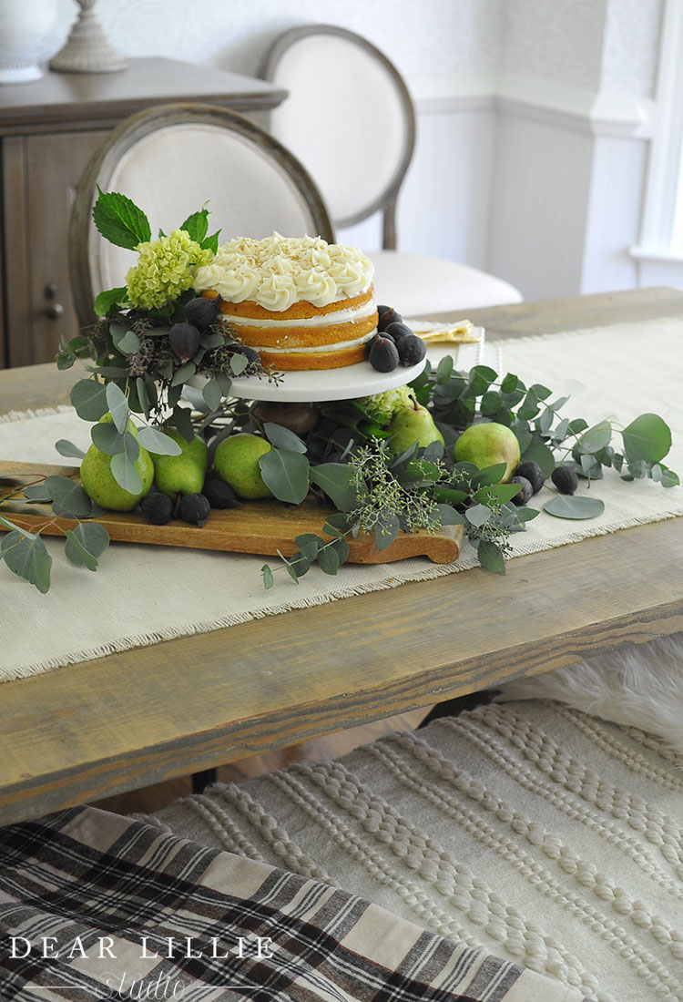 Pumpkin Cake with Cream Cheese Frosting