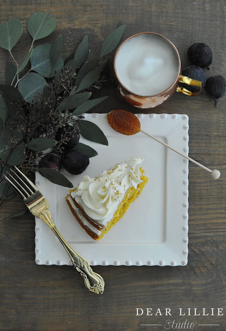 Pumpkin Cake with Cream Cheese Frosting