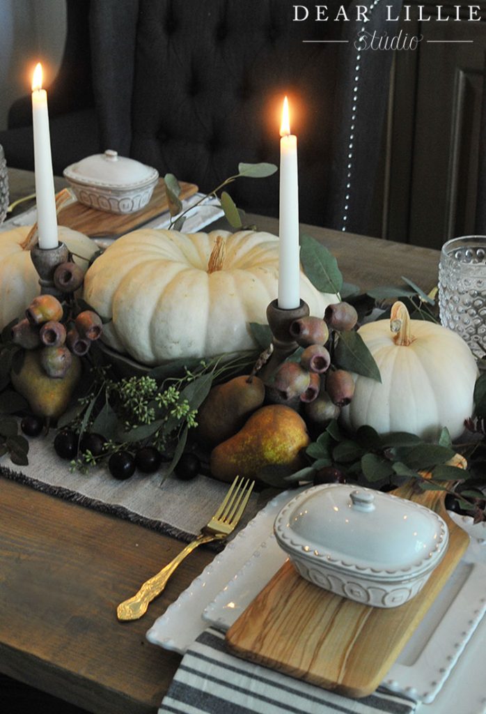 Our Thanksgiving Table Setting - Dear Lillie Studio