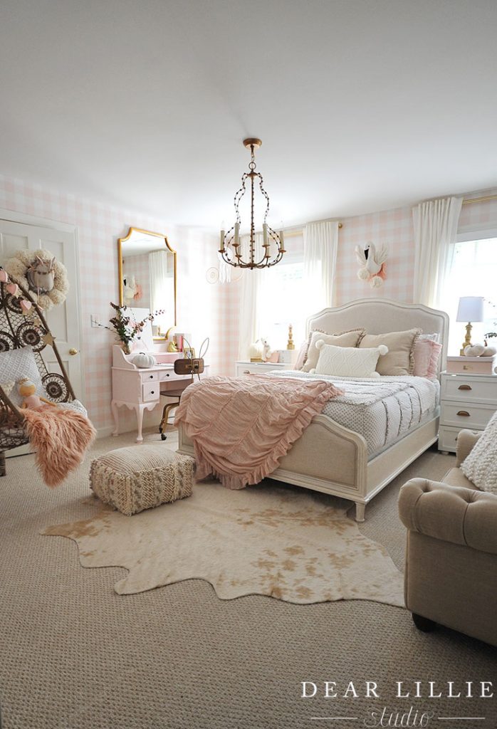 A Few Seasonal Touches To Lillie's Fall Room - Dear Lillie Studio