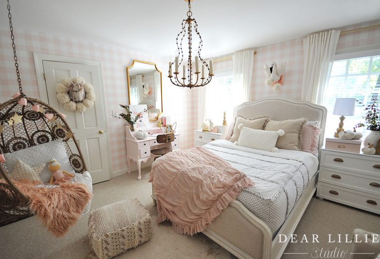 A Few Seasonal Touches To Lillie's Fall Room - Dear Lillie Studio