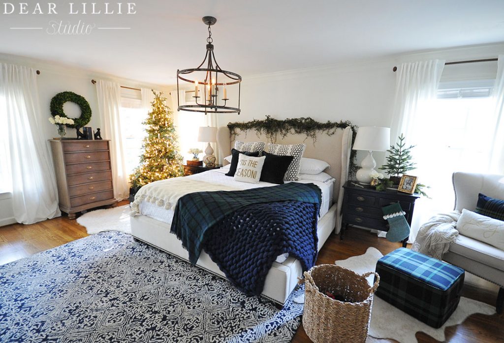 Seasons of Home - Some Christmas Touches in Our Master Bedroom - Dear ...