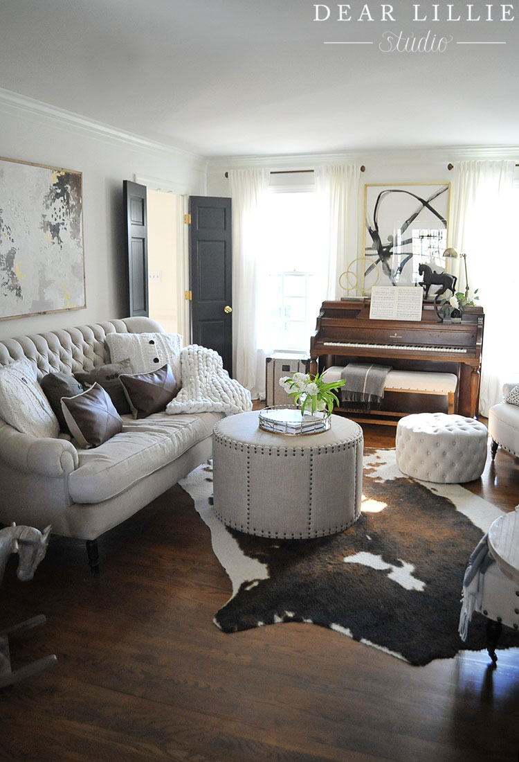 Our Living Room - Dear Lillie Studio