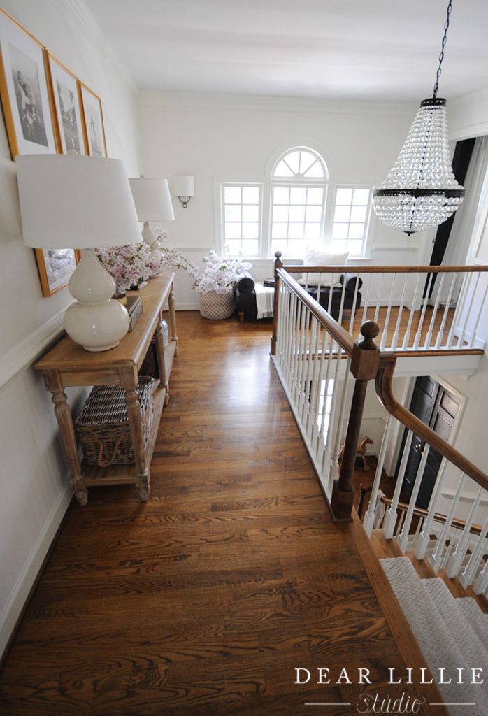 Some Progress in Our Upstairs Hallway and Linen Closet - Dear Lillie Studio