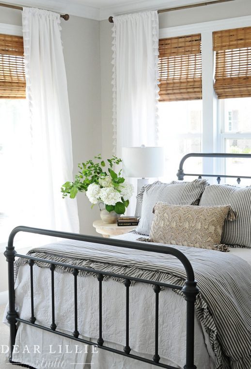 A Light and Bright Townhome - Guest Bedroom - Dear Lillie Studio