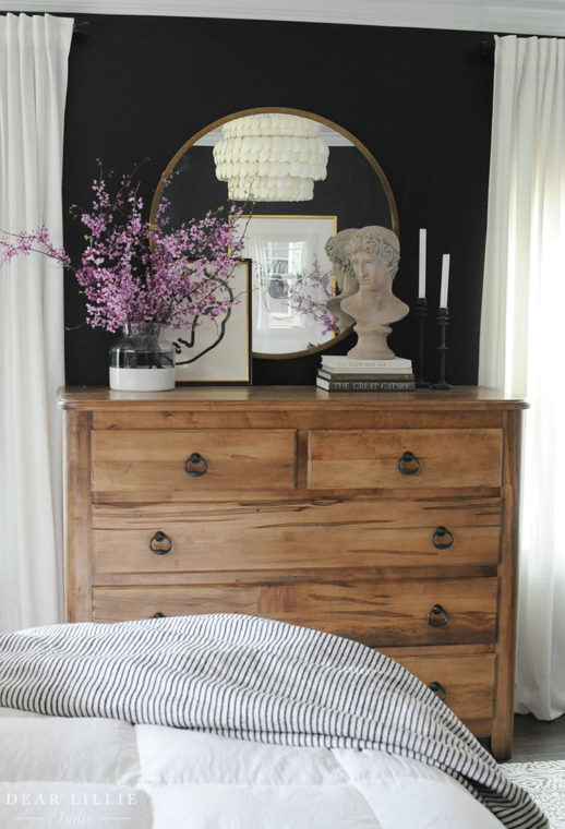 Master Bedroom With Bright Spring Eastern Redbud Branches - Dear Lillie ...