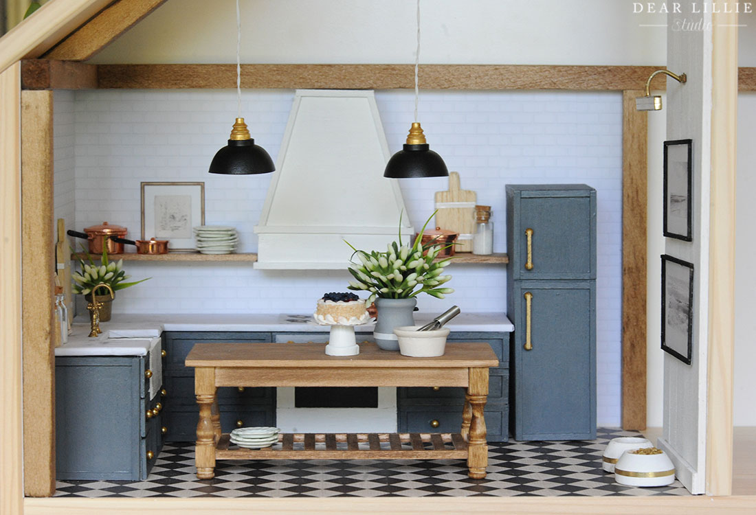 Shelf Above Kitchen Sink In Our New Kitchen - Dear Lillie Studio