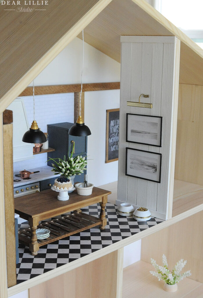 Shelf Above Kitchen Sink In Our New Kitchen - Dear Lillie Studio
