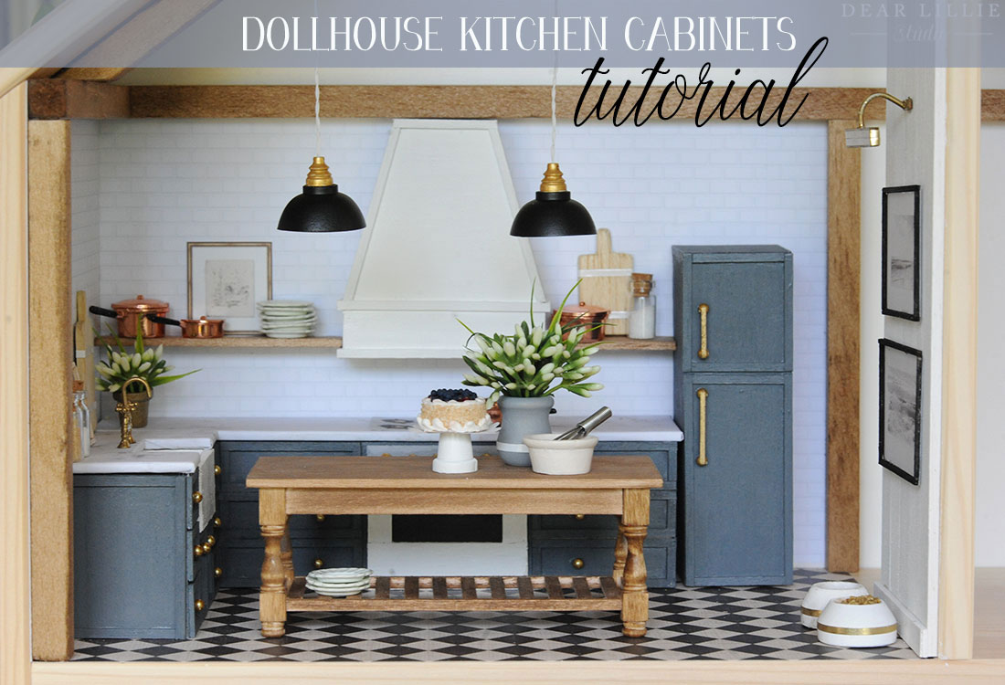 diy miniature dollhouse kitchen