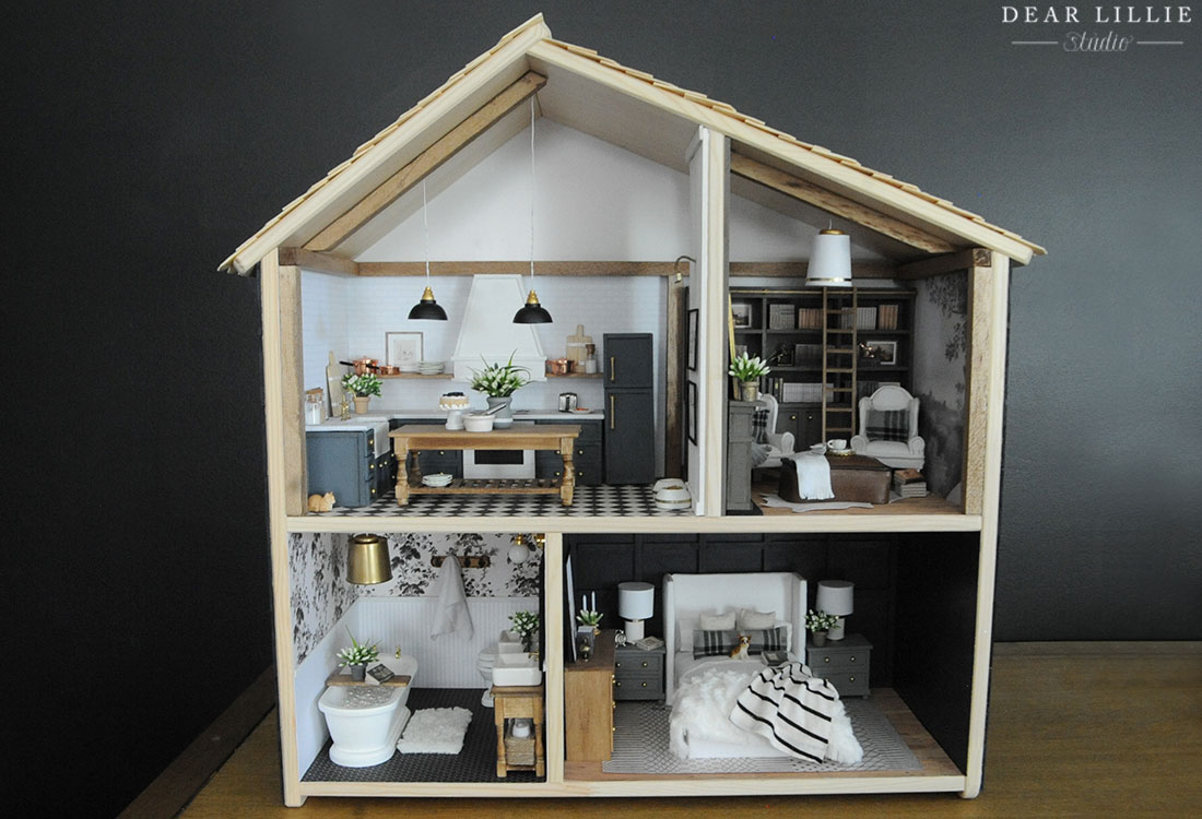 Ikea wooden store toy house