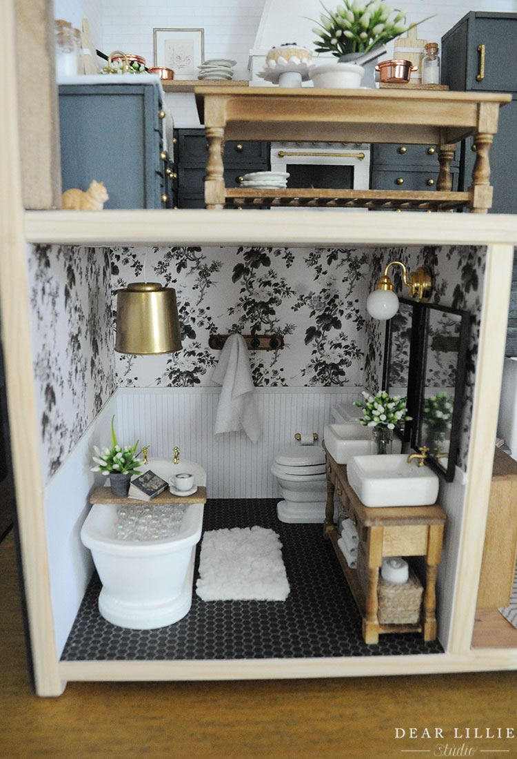 Dollhouse Our Bathrooms Dear Lillie Studio