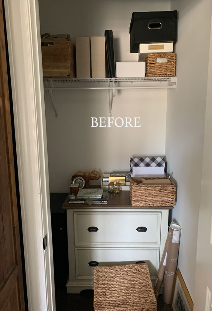 DIY Small Closet Makeover — SIMPLY HANDMADE STUDIOS