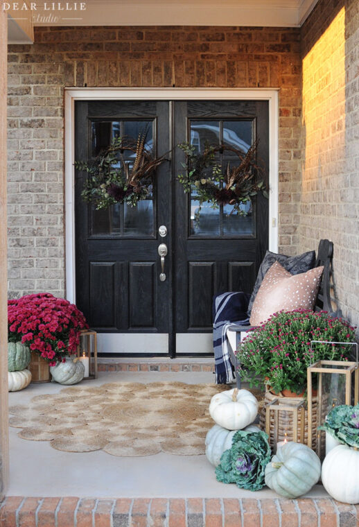 Seasons of Home - Our Fall Front Porch - Dear Lillie Studio