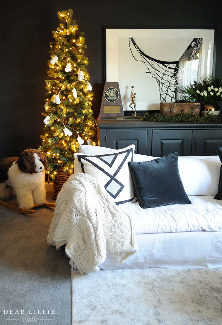 Christmas Touches In Our Bonus Room - Dear Lillie Studio