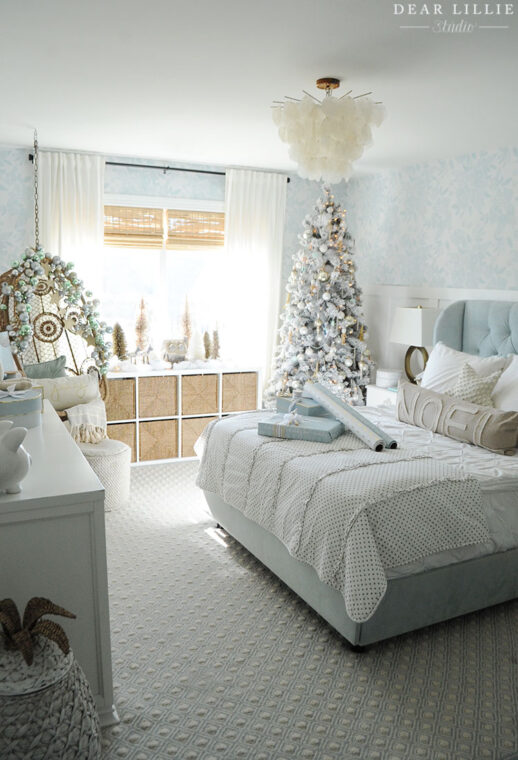 Lillie's Room with Christmas Touches - Dear Lillie Studio