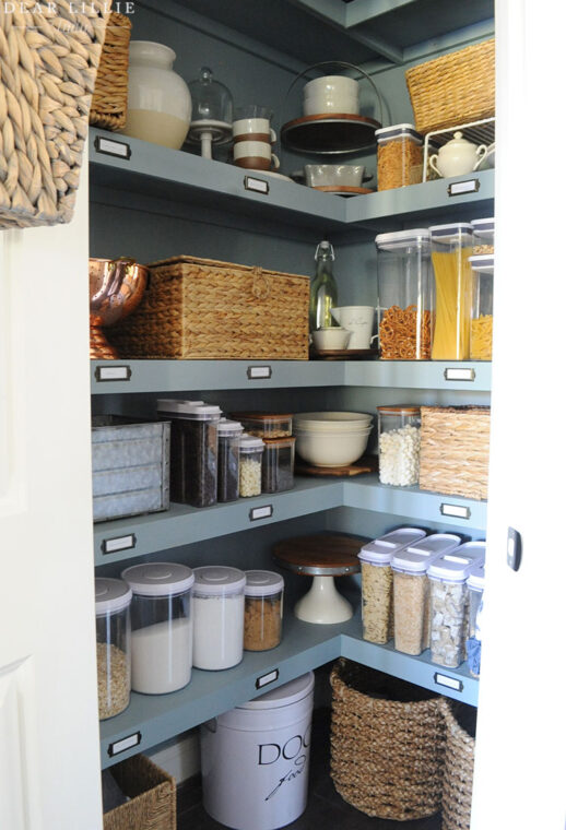 Our Pantry Makeover - Dear Lillie Studio