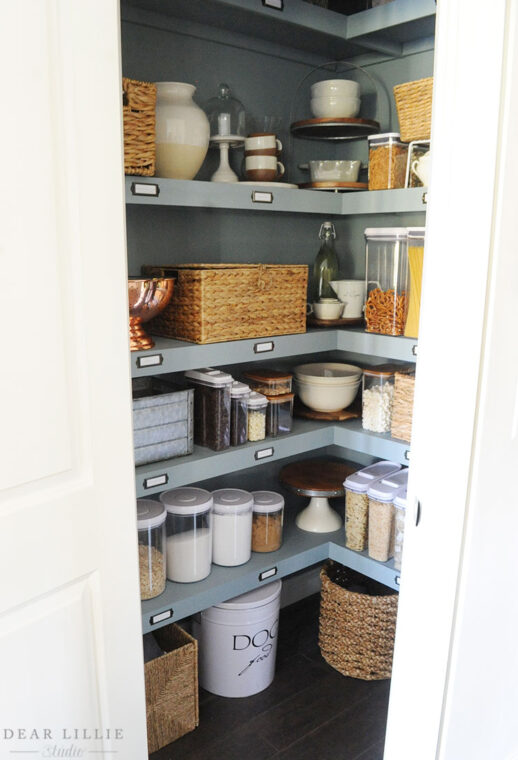 Our Pantry Makeover - Dear Lillie Studio