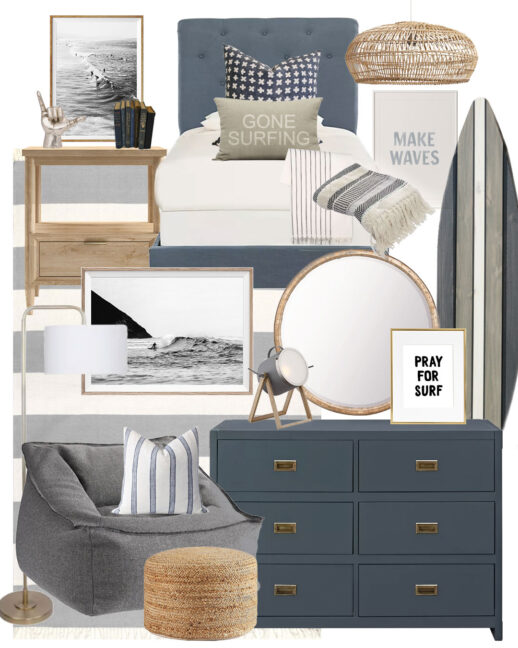 Ski and Surf Mood Boards - Dear Lillie Studio