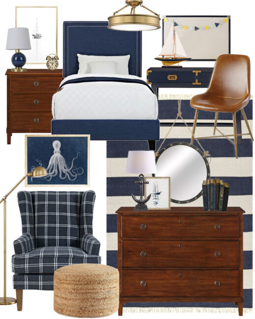Some Boys Room Mood Boards (Sports, Airplane and Nautical Themed ...