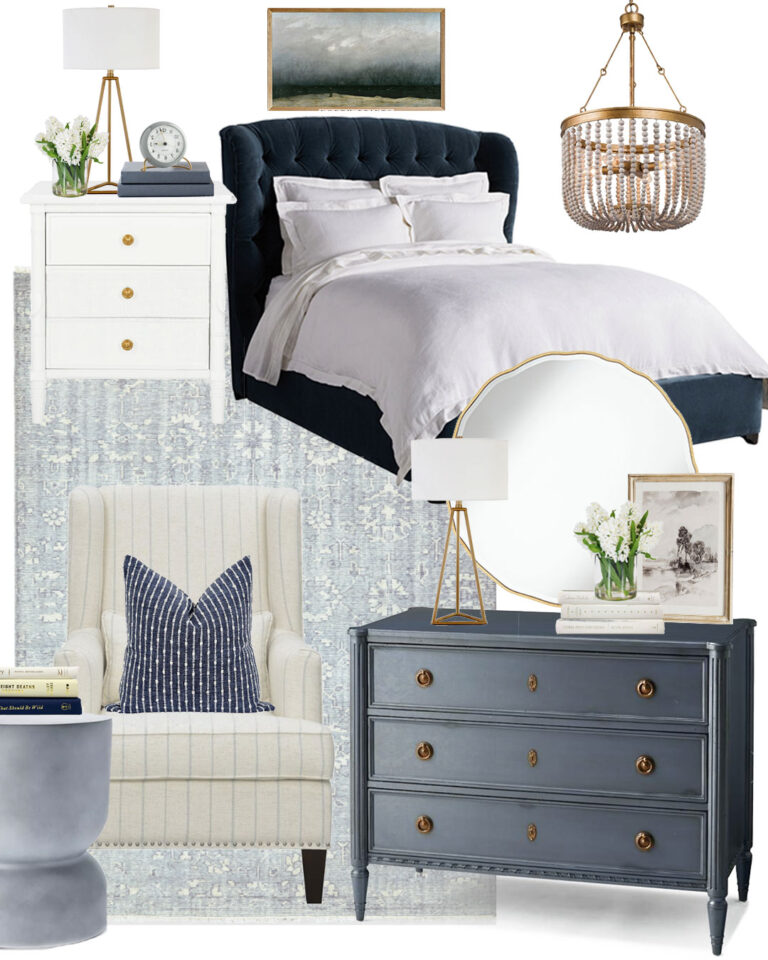 The Rest of the Bedroom Mood Boards - Dear Lillie Studio