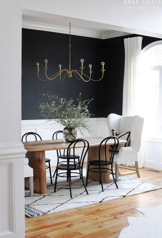 Progress In Our New Dining Room Dear Lillie Studio   DSC 5161 518x760 