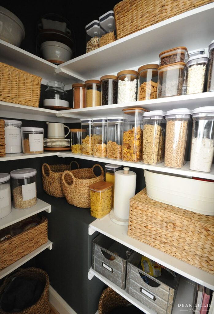 2021 Organization: Kitchen Pantry & Spice Cabinet - A Blonde's Moment