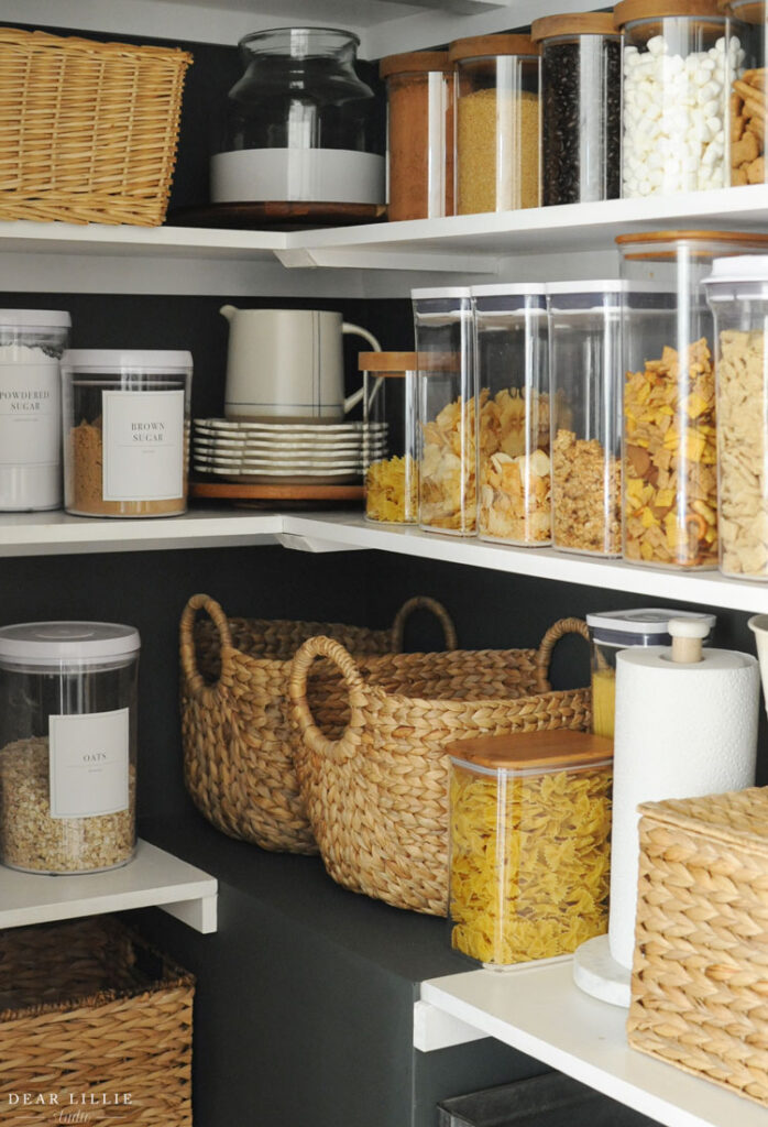 organized pantry 