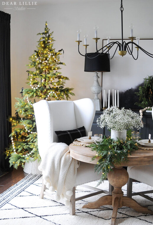 A Little Christmas Home Tour - Dear Lillie Studio