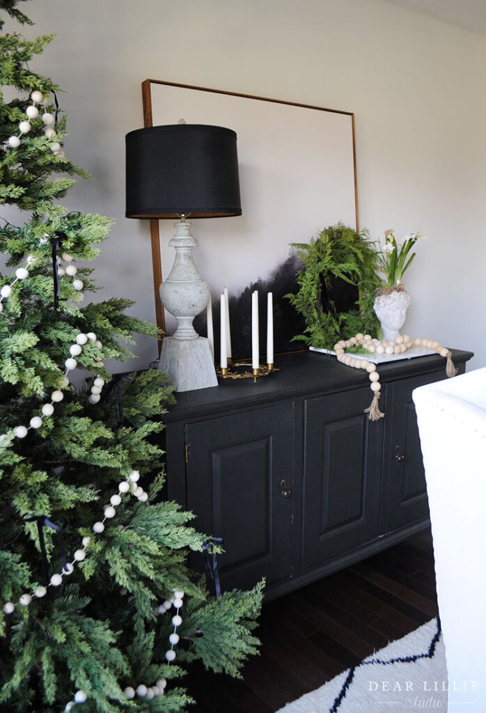 DIY Wooden Bead Garland and Other Homemade Christmas Decor - Dear ...
