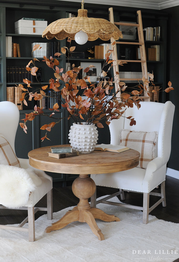 Decorating with Fall Branches