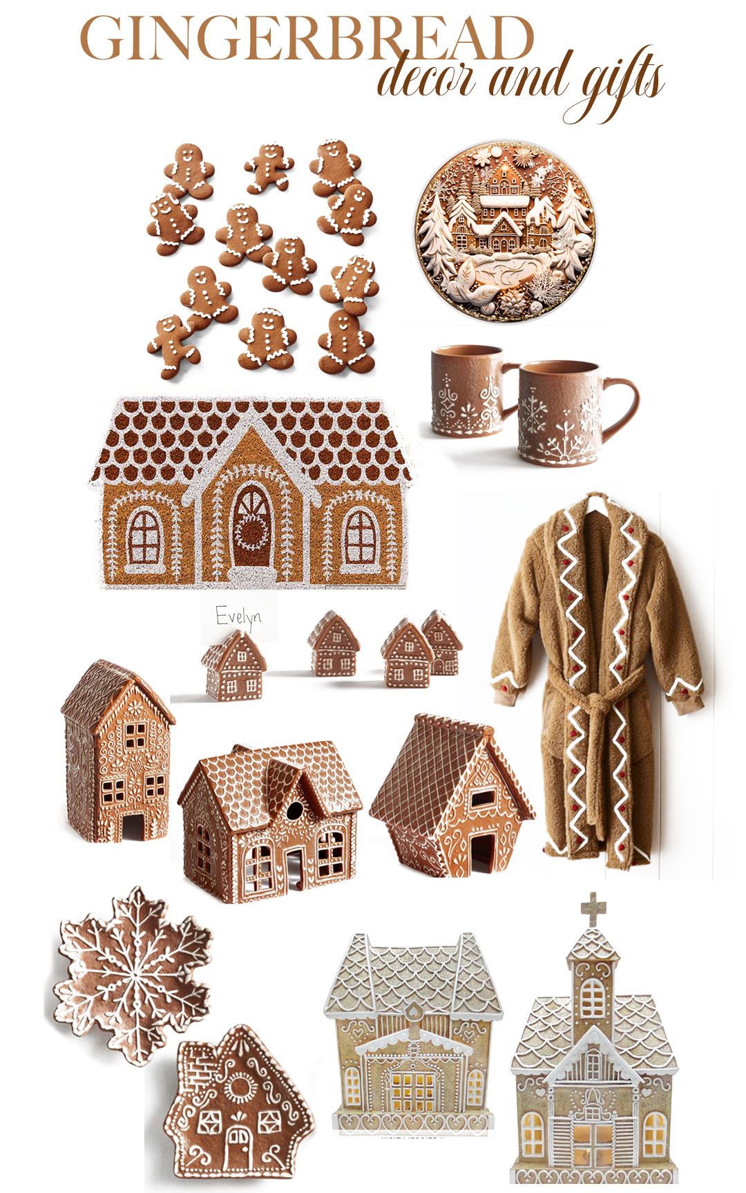 Gingerbread Decor and Gifts