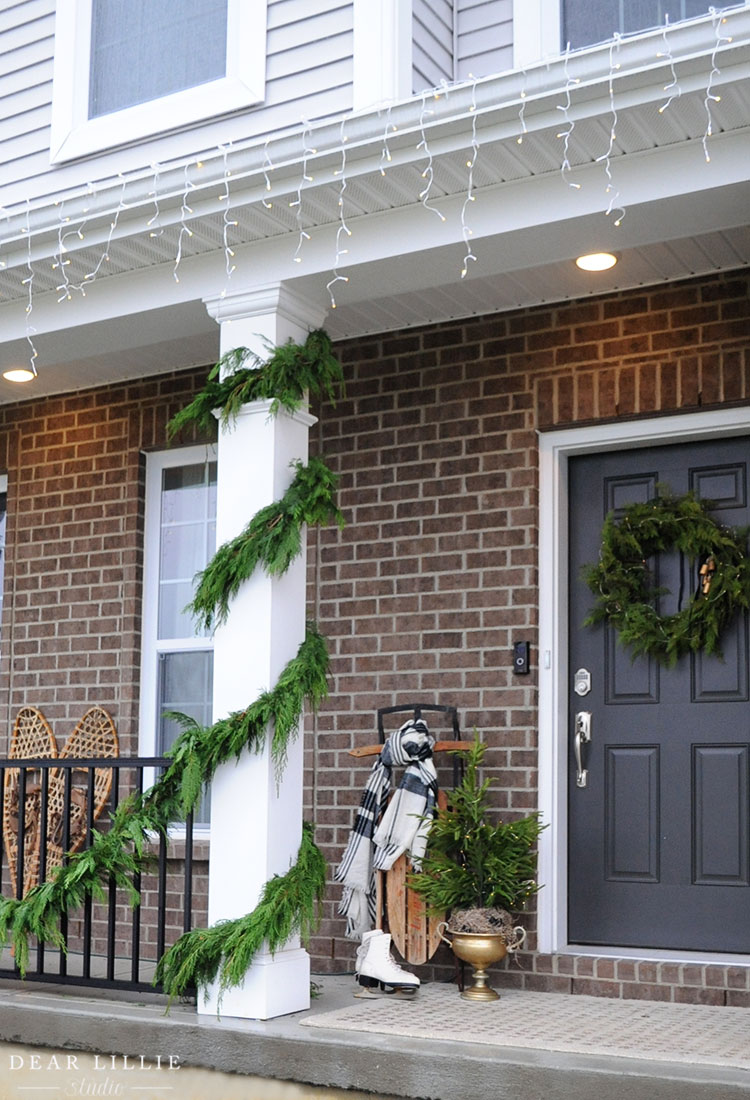 Faux and Fresh Garland