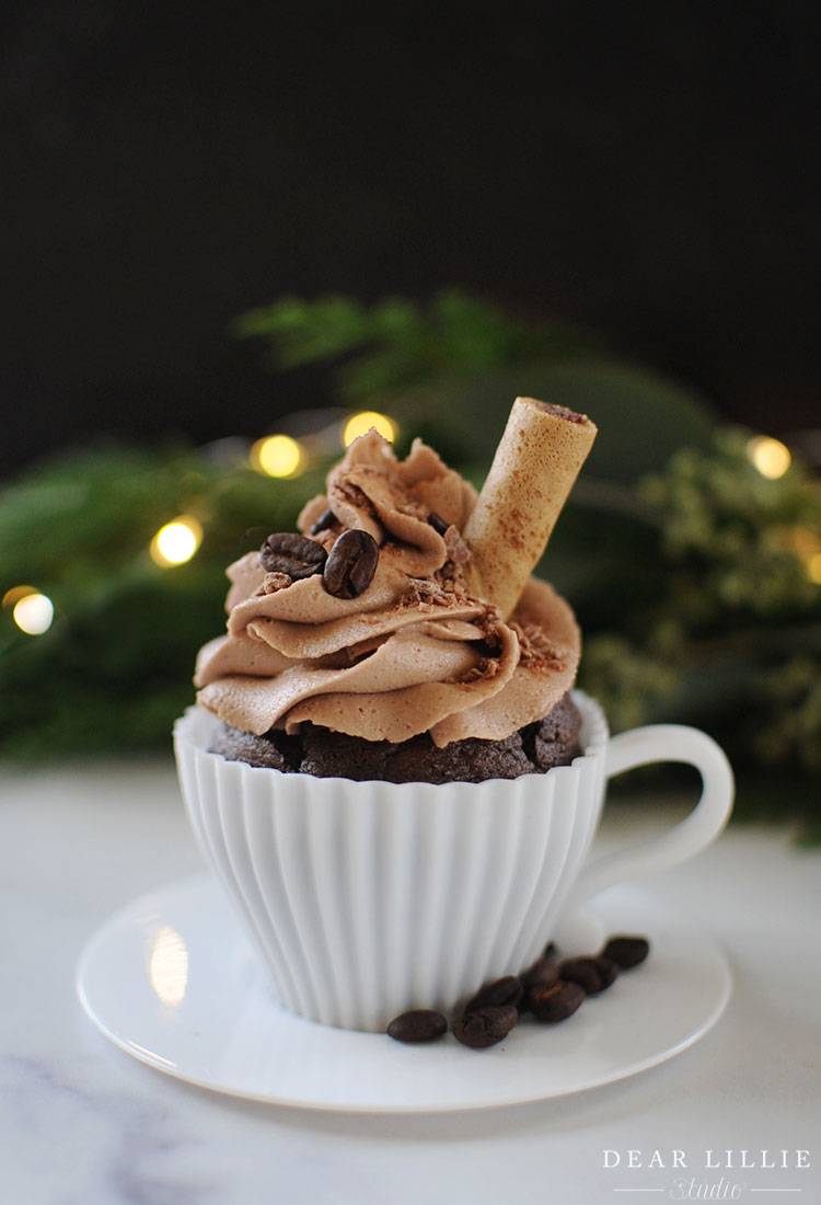 Christmas Teacup Cupcakes