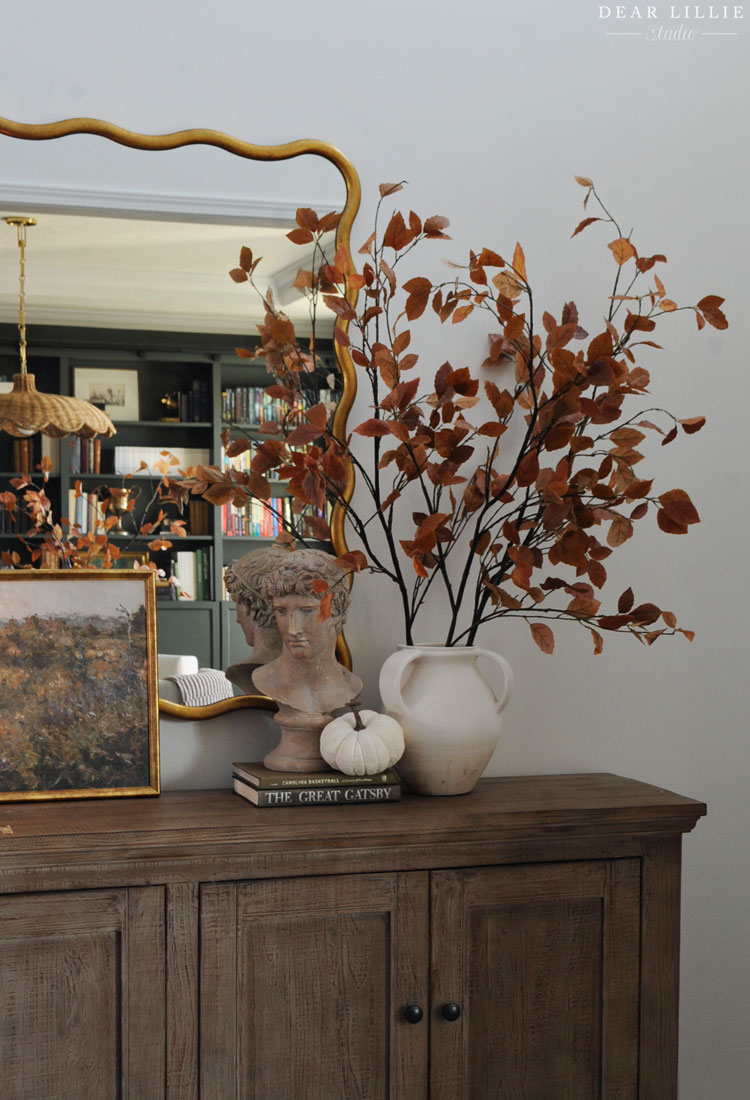 Entryway with Fall Decor