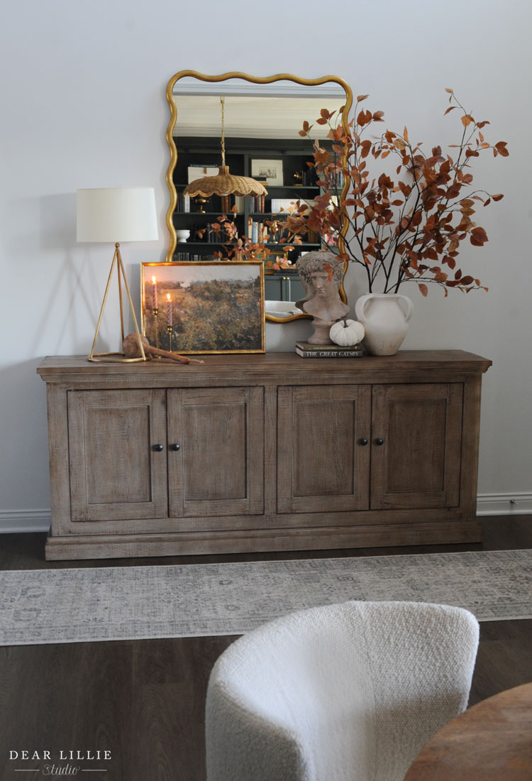 Entryway with Fall Decor