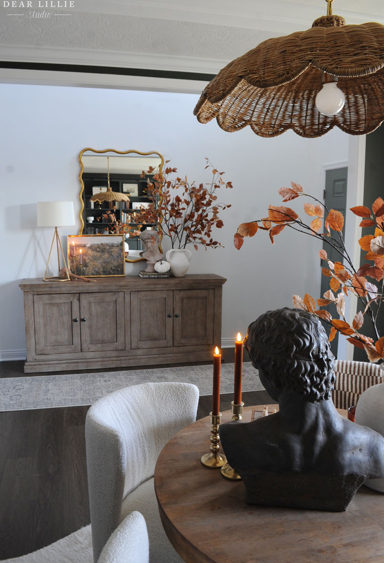 Entryway with Fall Decor