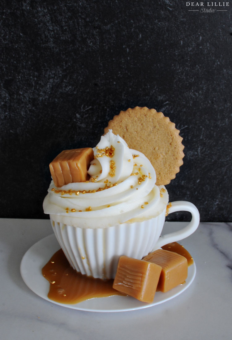 salted caramel cupcake