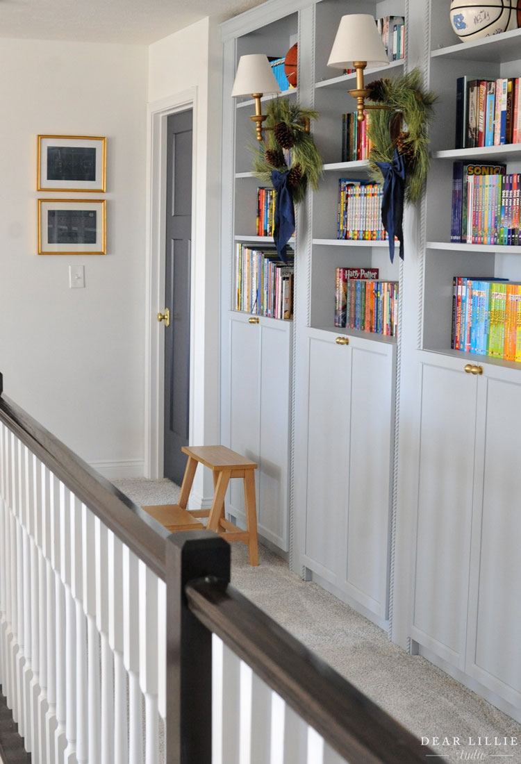 Upstairs Loft With Billy Bookcases