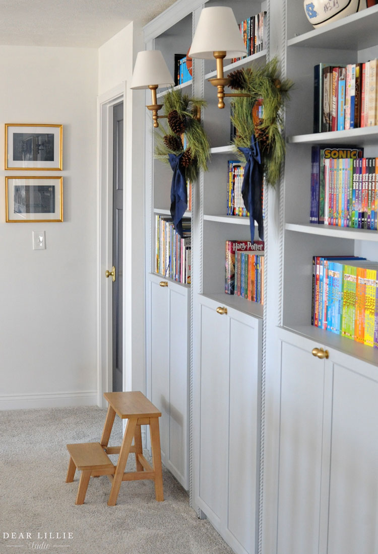 Upstairs Loft With Billy Bookcases