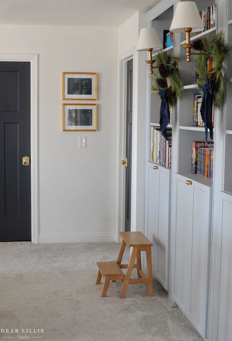 Upstairs Loft With Billy Bookcases