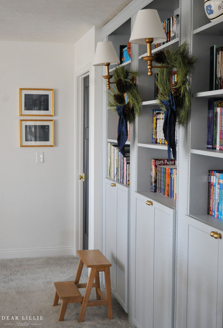 Upstairs Loft With Billy Bookcases